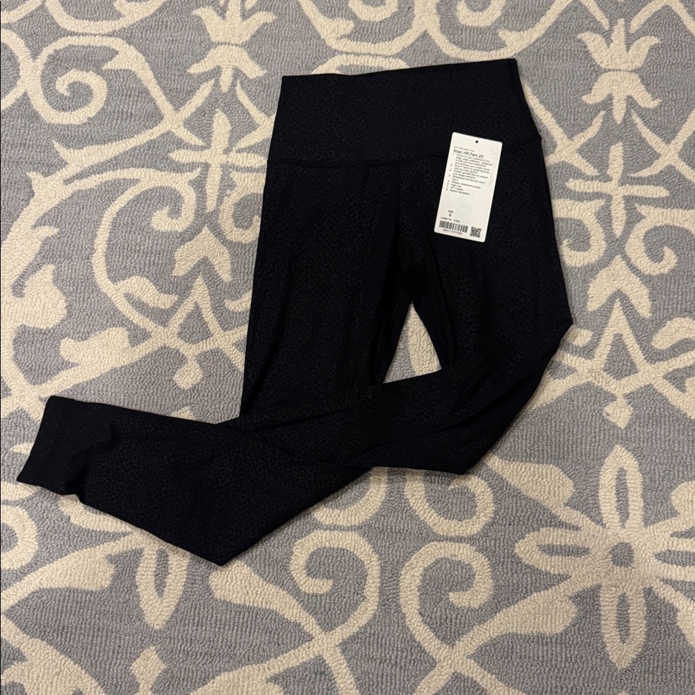 ⚫️ Lululemon Align HR Pant 25" Code Emboss Black - Picture 7 of 9